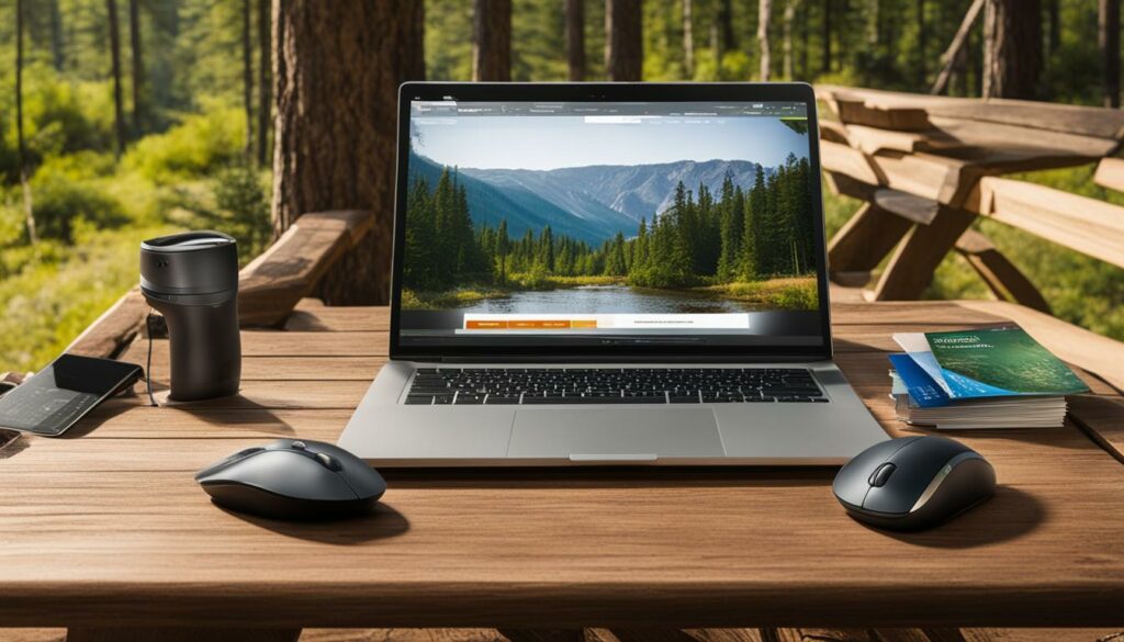 campground website maintenance