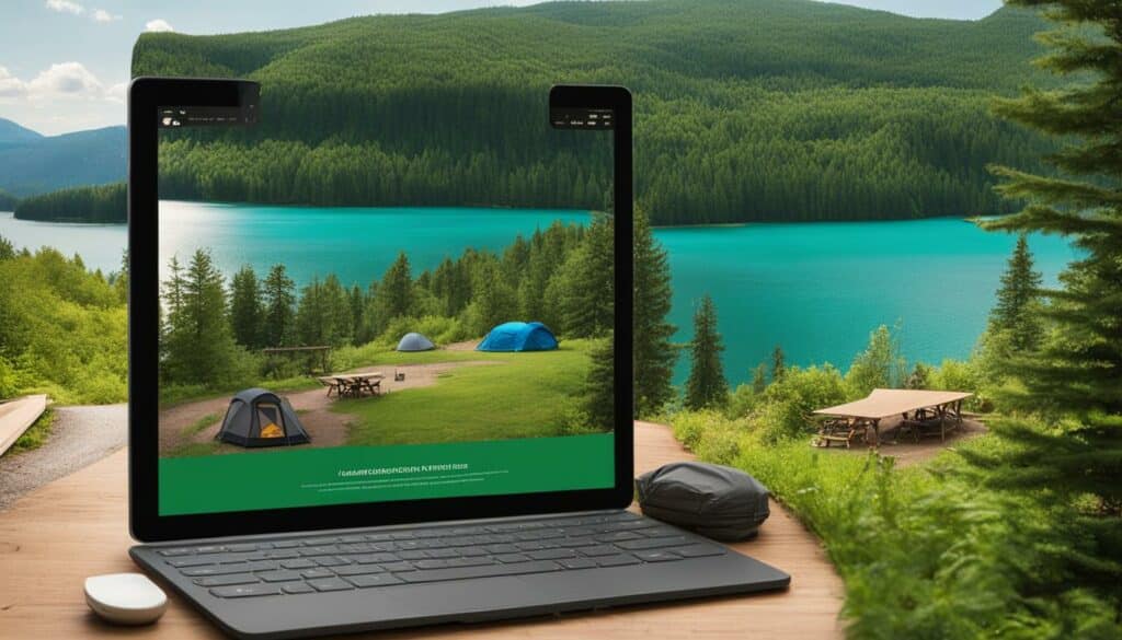 campground website optimization