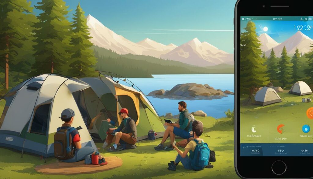 camping weather information