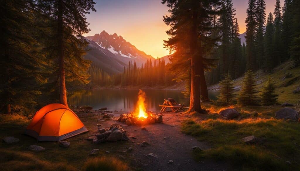 campsite