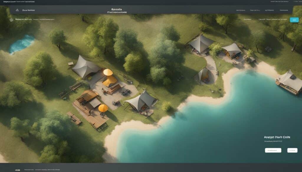 campsite booking platform