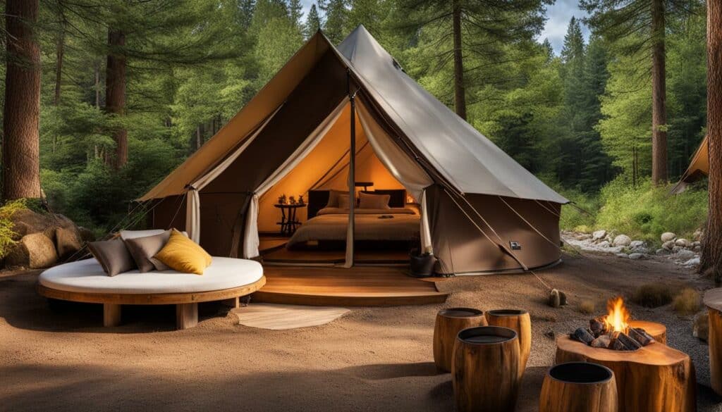 captivating UI for outdoor accommodations