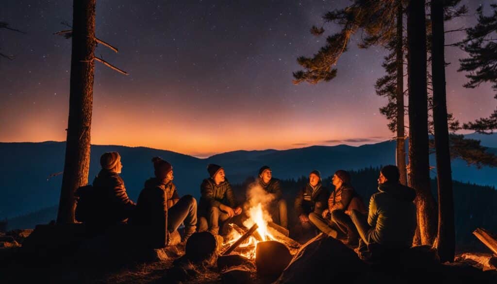 captivating campground visuals