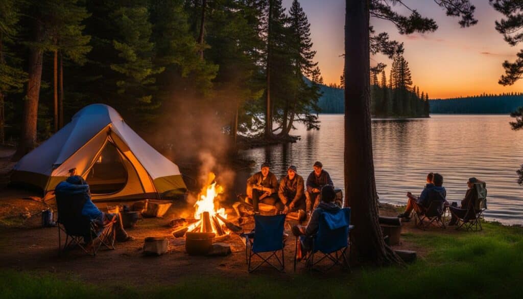 captivating campground visuals