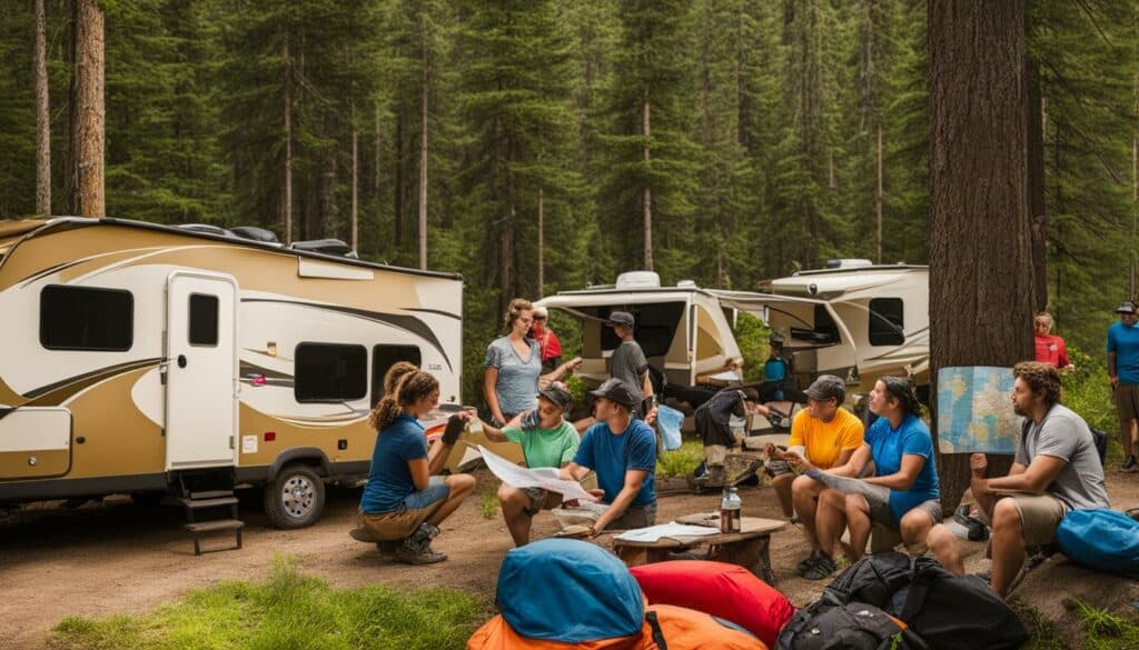 engaging campers