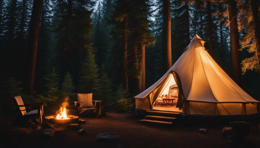 glamping photography