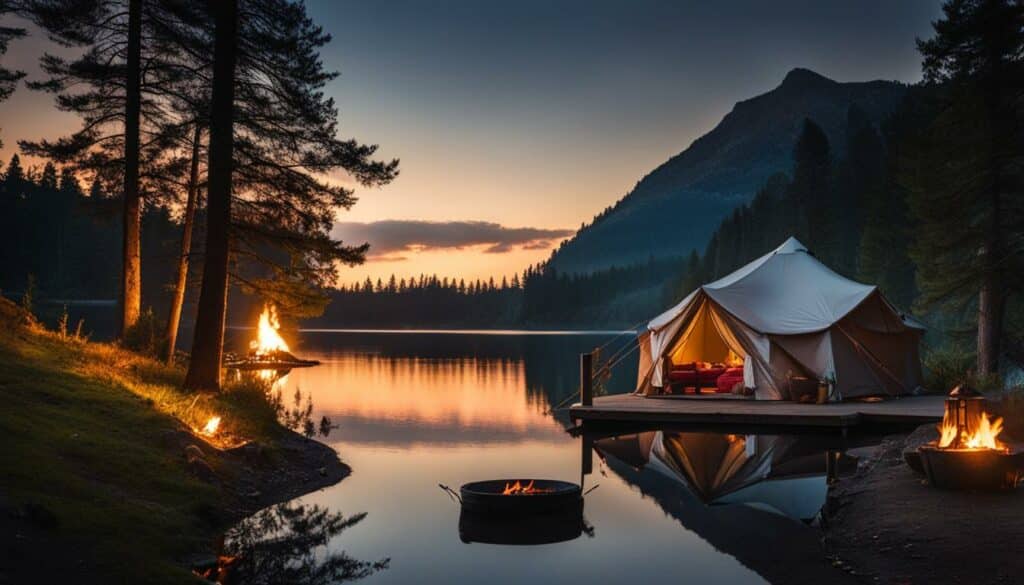 glamping photography