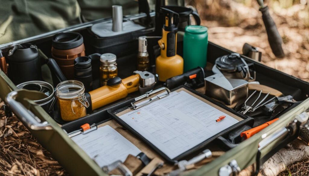 glamping site maintenance