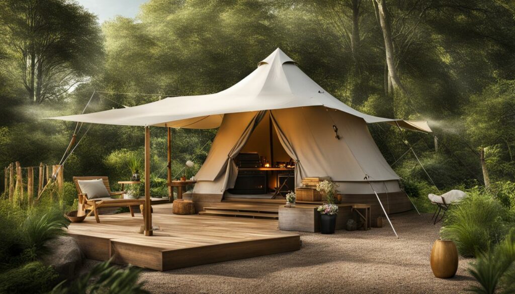 glamping site maintenance tips