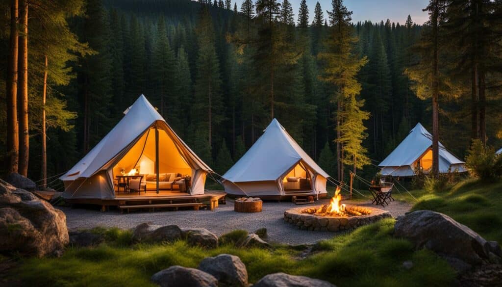 glamping site optimization