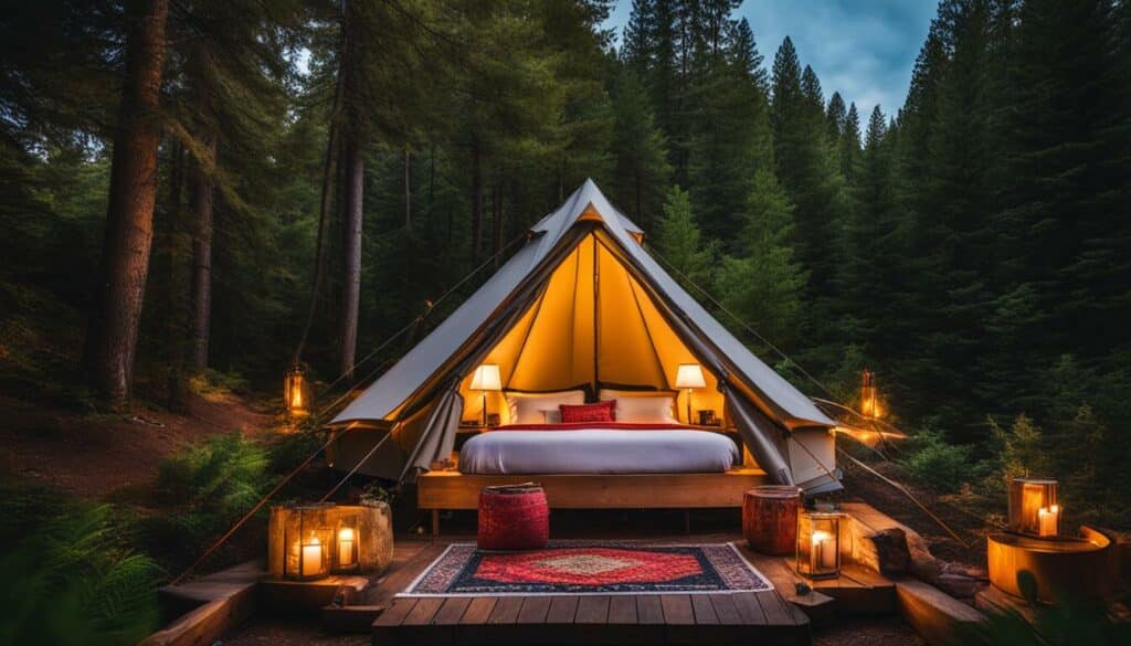 glamping site promotion