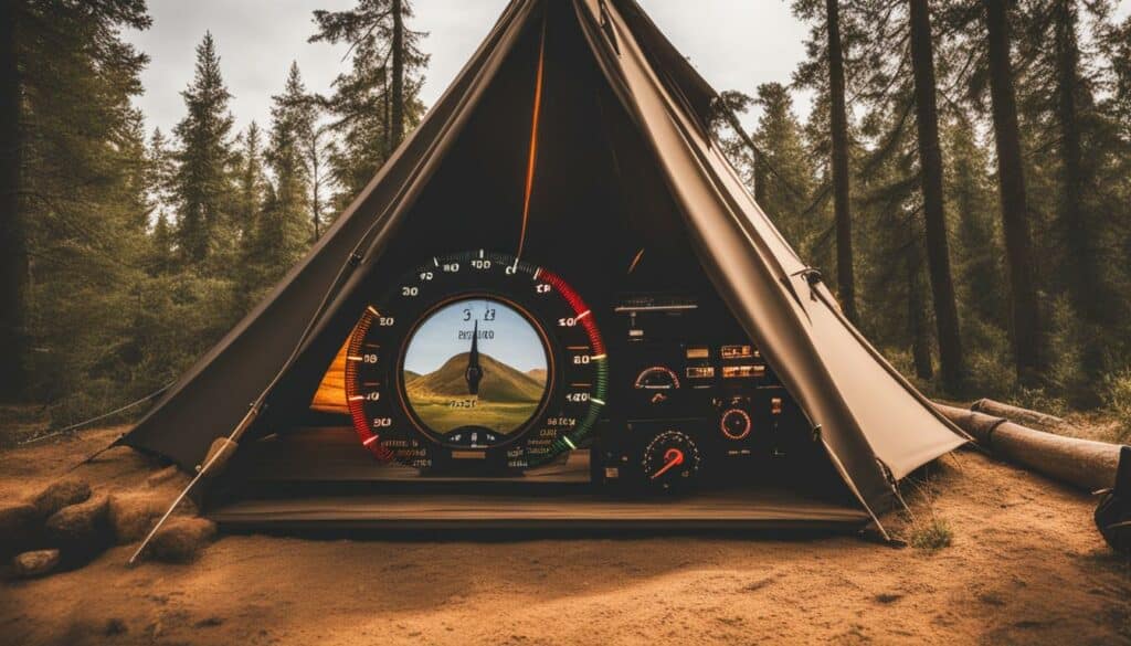 glamping site speed performance
