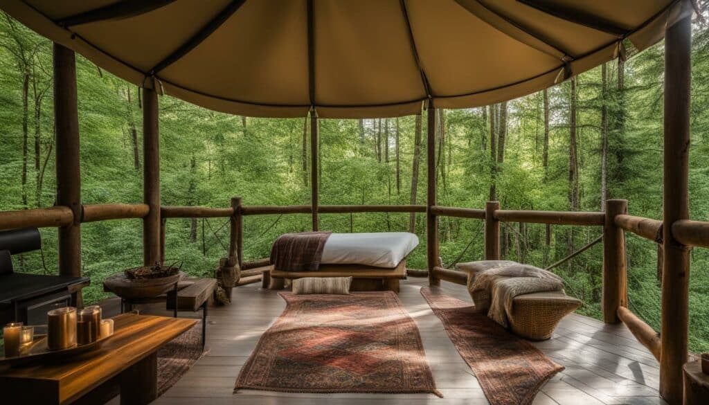 glamping website