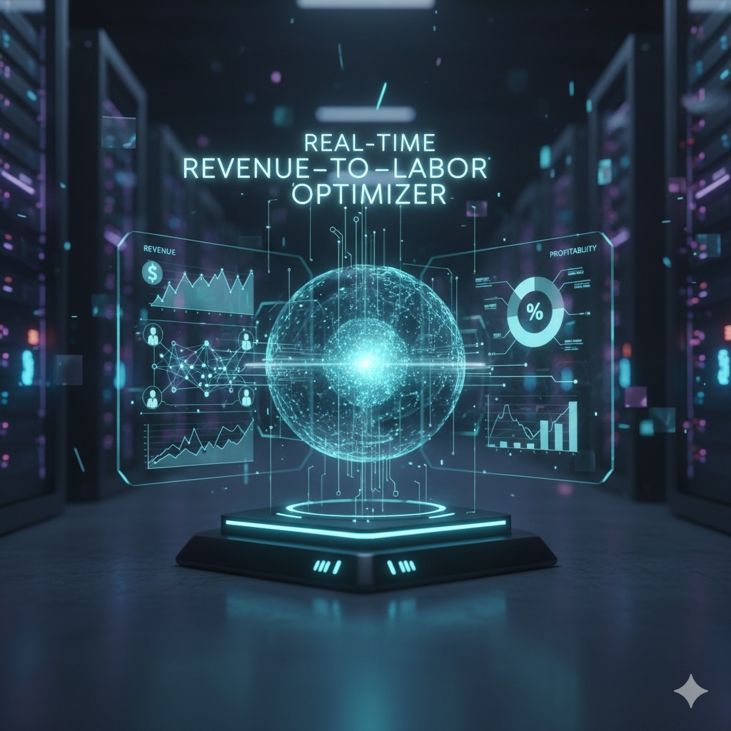 Futuristic technology dashboard displaying financial analytics.