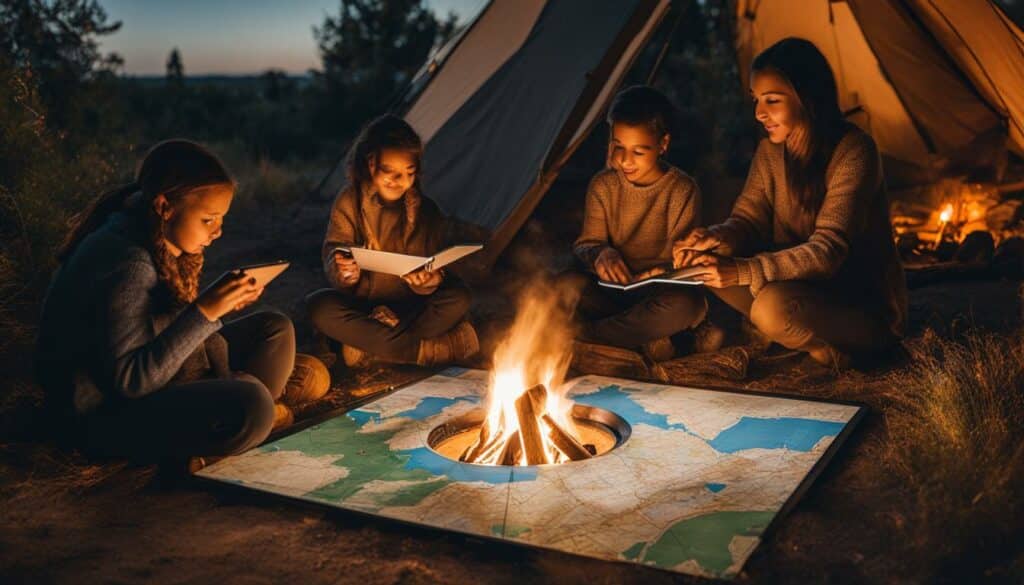 interactive campground experiences