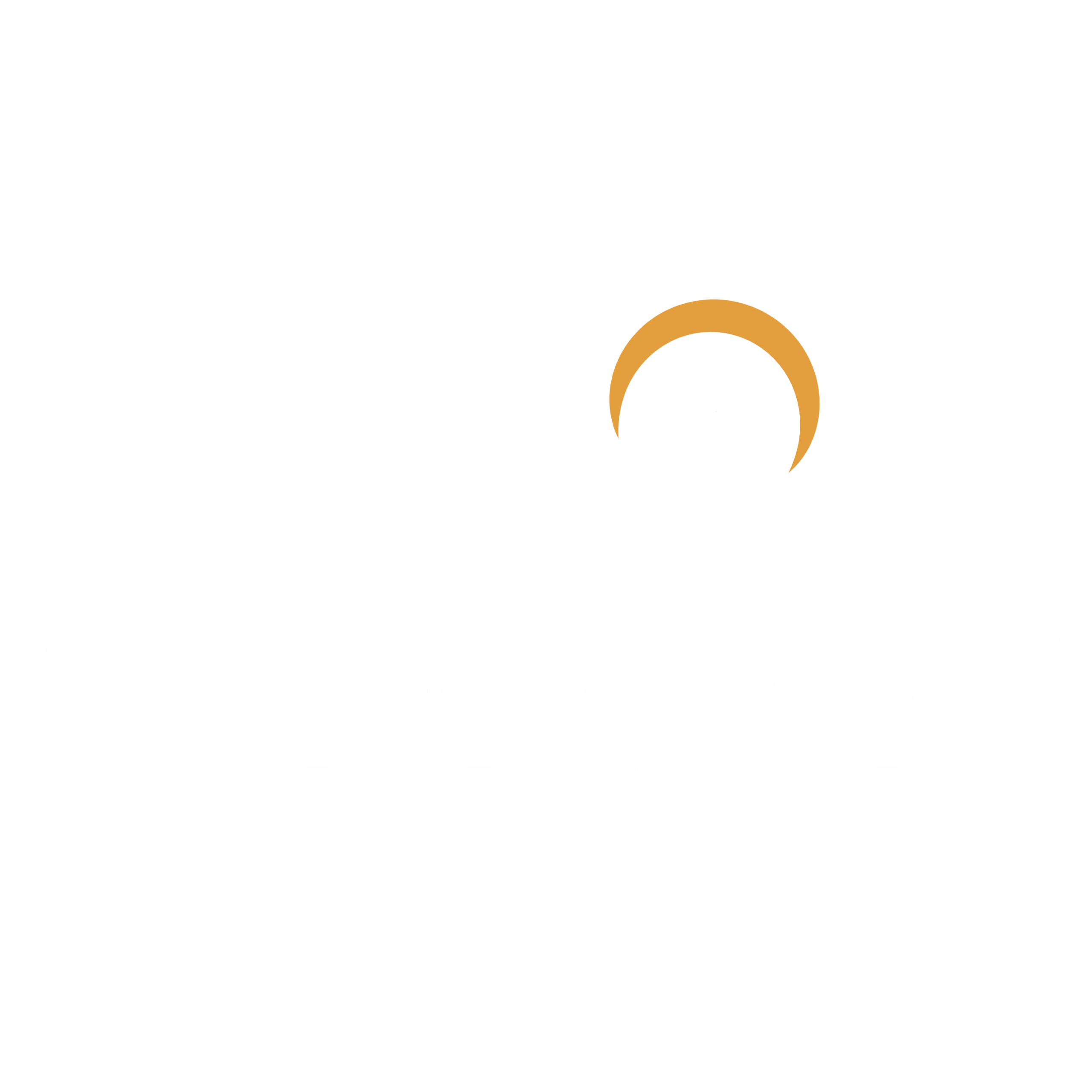 Roberts Resorts logo with mountains and sun.