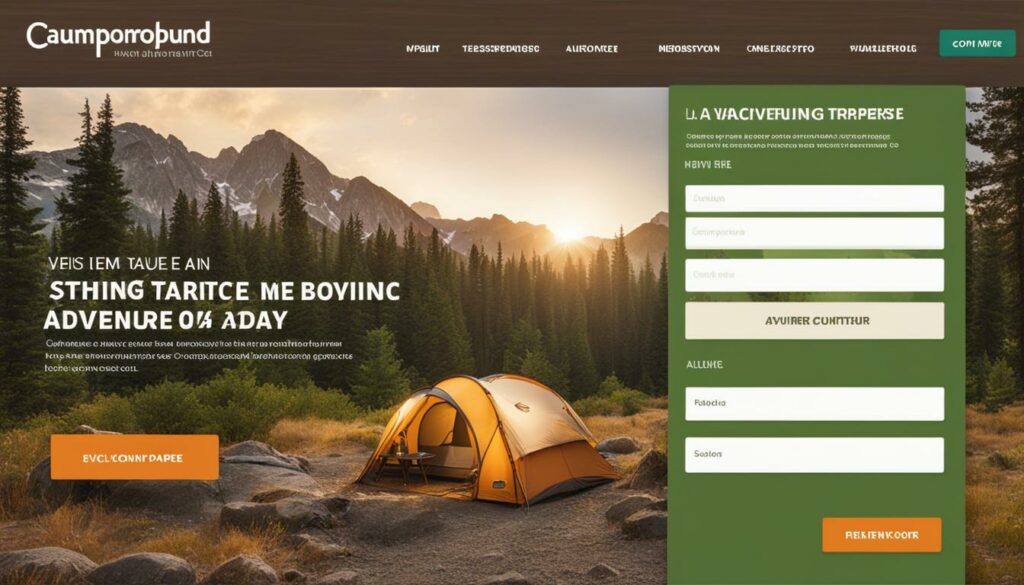 landing page headline