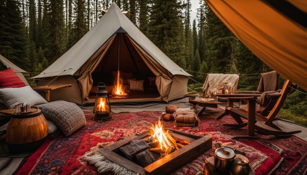 long-tail keywords for glamping website
