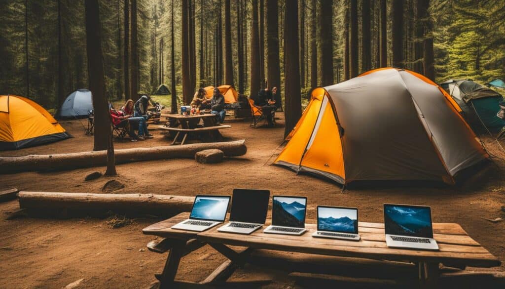 mobile-friendly camping websites