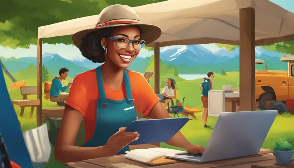 online camping customer service