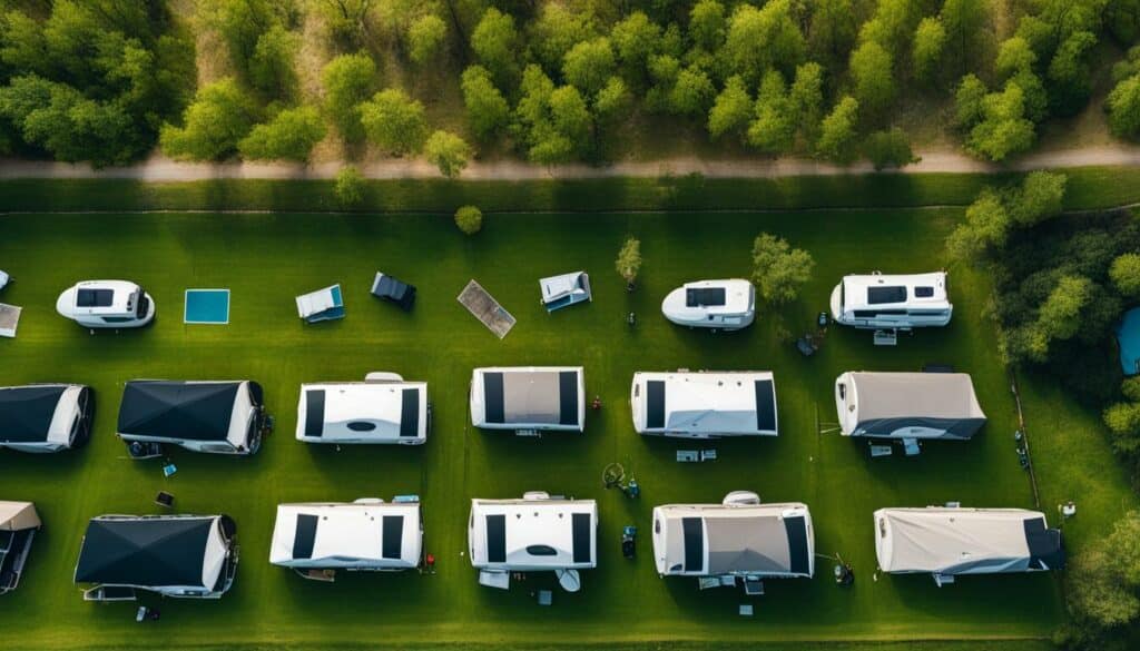 online distribution strategy for campground