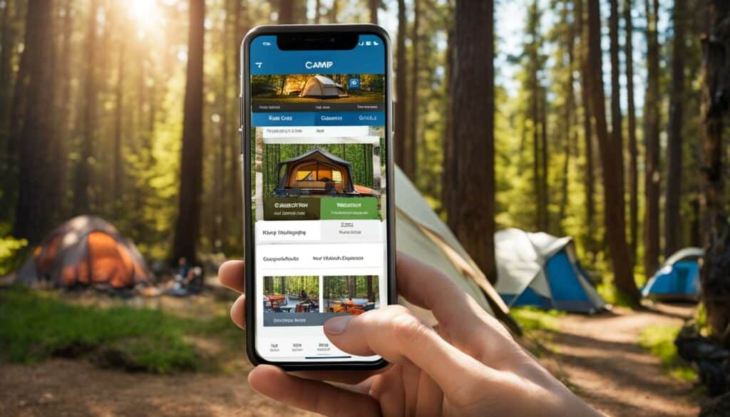 optimize campground website for mobile