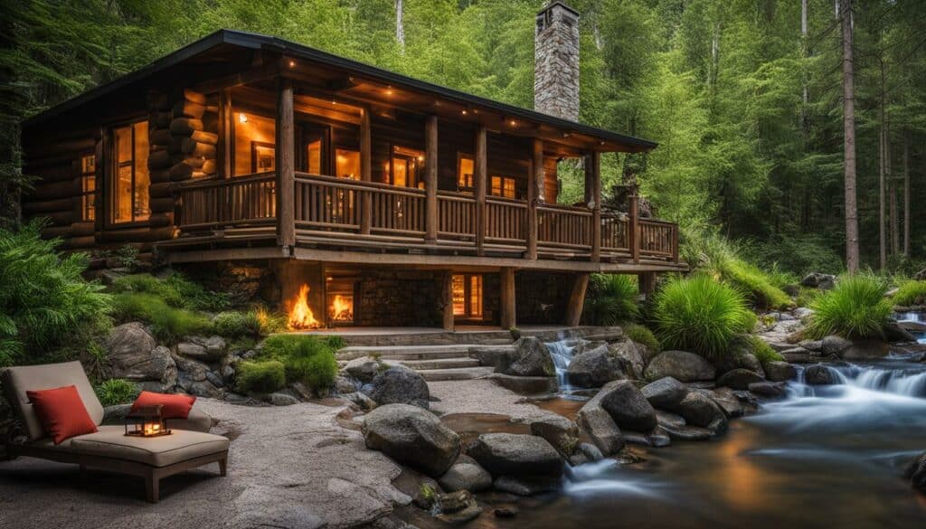 outdoor accommodation website design