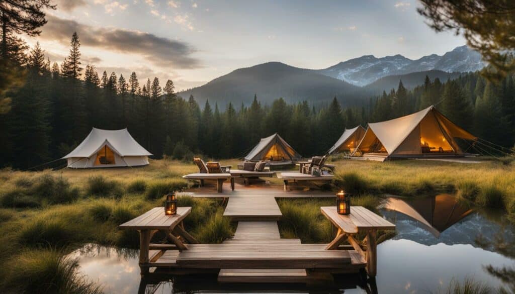 personalized booking solutions for luxury camping