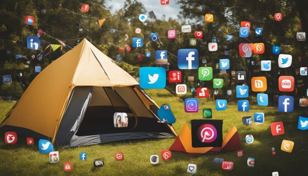 social media performance for campgrounds