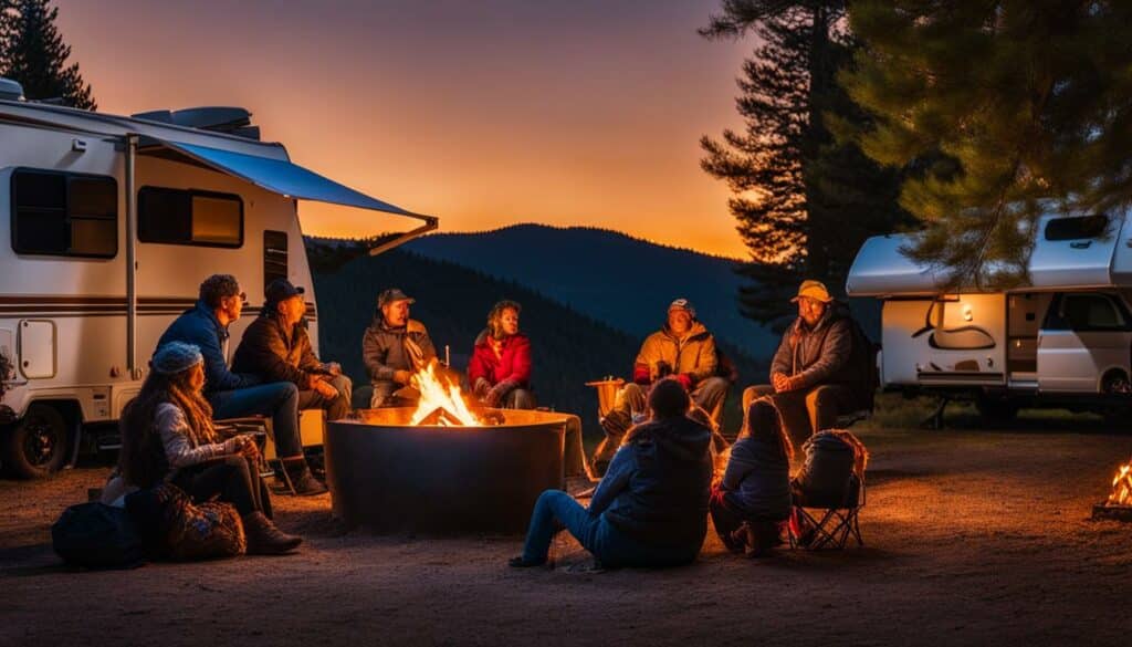 storytelling in RV park videos