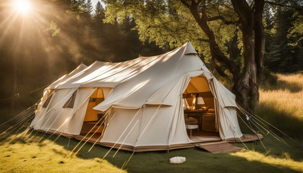 tent cleaning