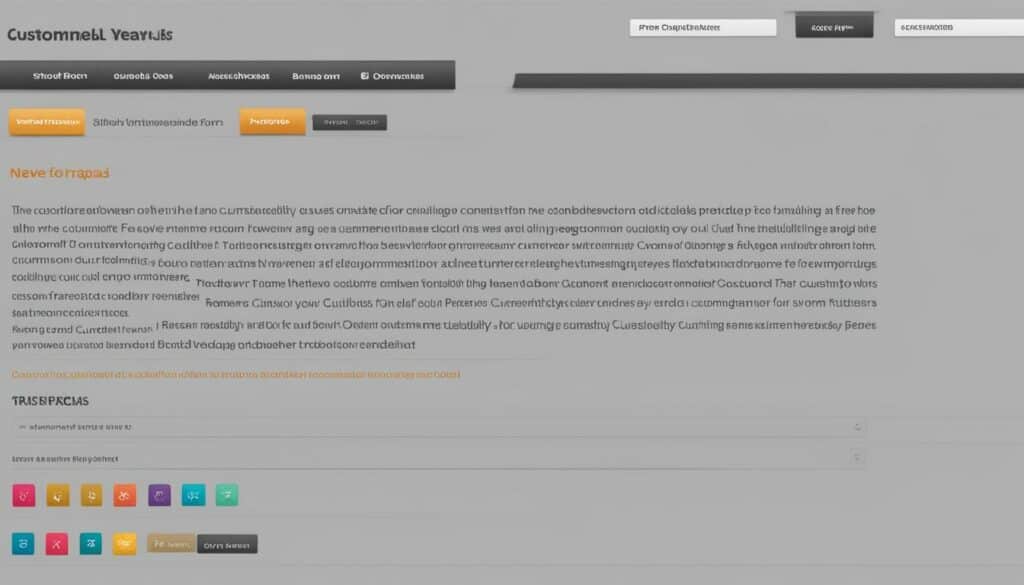 testimonial widget layout